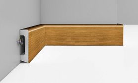 Плинтус напольный Decomaster D234-73 ДМ 58х16х2400